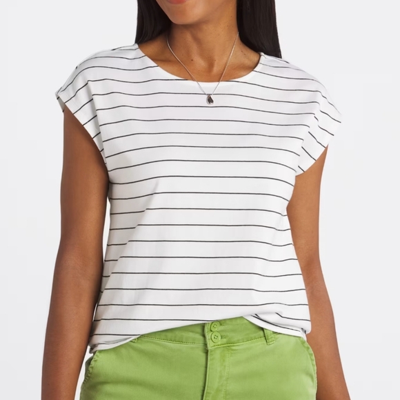 Nine Britton Olea Striped Knit Top - Picture 1 of 8